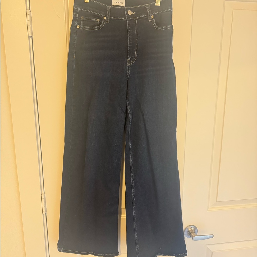 Frame Denim Women's Dark Blue Flare Jeans